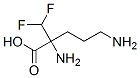 2-(Difluoromethyl)-DL-ornithine Structure