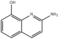 2-AMINO-8-HYDROXYQUINOLINE Structure