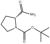 D-1-N-BOC-PROLINAMIDE Structure
