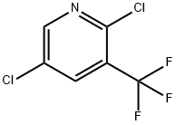 2,5-DICHLORO-3-(TRIFLUOROMETHYL)PYRIDINE Structure