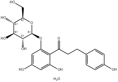 Phlorizin dihydrate Structure
