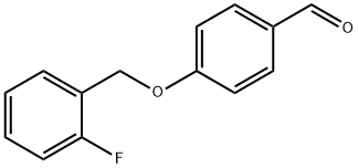 4-(2-FLUOROBENZYLOXY)BENZALDEHYDE Structure