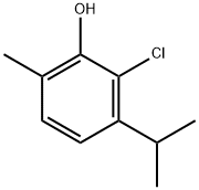 2-chloro-3-isopropyl-6-methylphenol Structure