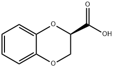 (R)-1,4-Benzodioxane-2-carboxylic acid Structure