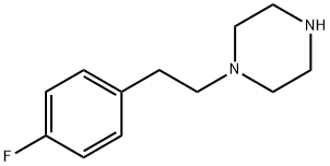 1-[2-(4-Fluorophenyl)ethyl]piperazine Structure