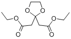 1,3-DIOXOLANE-2,2-DIACETIC ACID DIETHYL ESTER Structure