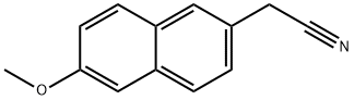 2-(6-Methoxy-2-naphthyl)acetonitrile Structure
