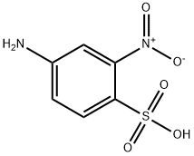 3-NITROANILINE-4-SULFONIC ACID Structure