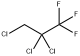 1,2,2-TRICHLORO-3,3,3-TRIFLUOROPROPANE Structure