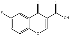 6-FLUOROCHROMONE-3-CARBOXYLIC ACID  97 Structure