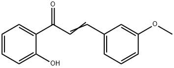 2'-HYDROXY-3-METHOXYCHALCONE Structure