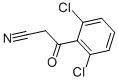 3-(2,6-dichlorophenyl)-3-oxopropiononitrile Structure