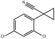 1-(2,4-DICHLOROPHENYL)-1-CYCLOPROPYL CYANIDE Structure