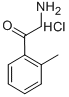 2-AMINO-1-O-TOLYL-ETHANONE HYDROCHLORIDE Structure
