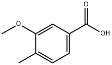3-Methoxy-4-methylbenzoic acid Structure