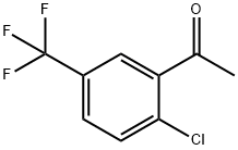 2'-CHLORO-5'-(TRIFLUOROMETHYL)ACETOPHENONE Structure