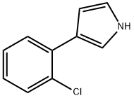 3-(2-CHLORO-PHENYL)-1H-PYRROLE Structure