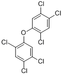2,2',4,4',5,5'-hexachlorodiphenyl ether Structure