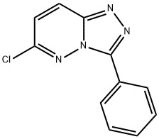 1,2,4-TRIAZOLO[4,3-B]PYRIDAZINE, 6-CHLORO-3-PHENYL- Structure