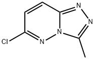 6-CHLORO-3-METHYL[1,2,4]TRIAZOLO[4,3-B]PYRIDAZINE Structure