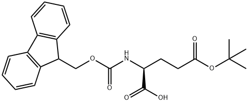 Fmoc-L-glutamic acid 5-tert-butyl ester Structure