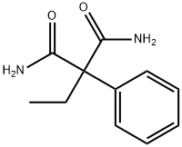 2-Ethyl-2-phenylmalonamide Structure