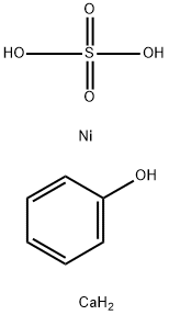 Sulfuric acid, nickel salt, reaction products with sulfurized calcium phenolate Structure