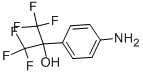 4-(HEXAFLUORO-2-HYDROXYISOPROPYL)ANILINE Structure