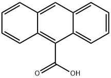 Anthracene-9-carboxylic acid Structure