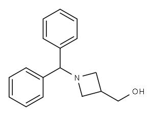 1-(DIPHENYLMETHYL)-3-(HYDROXYMETHYL)AZETIDINE Structure