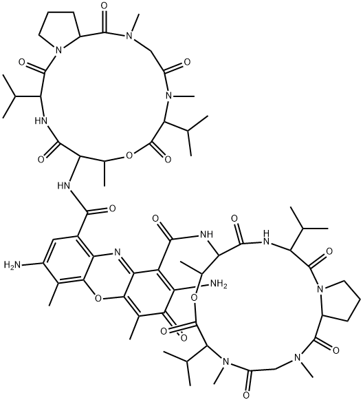 7-AMINOACTINOMYCIN D Structure