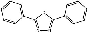 2,5-DIPHENYL-1,3,4-OXADIAZOLE Structure