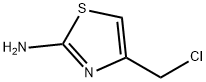 4-(chloromethyl)-2-thiazolamine Structure