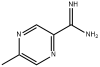 5-METHYL-PYRAZINE-2-CARBOXAMIDINE Structure