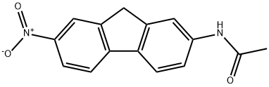 2-ACETAMIDO-7-NITROFLUORENE Structure