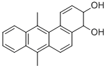 7,12-dimethylbenz(a)anthracene-3,4-dihydrodiol Structure