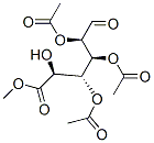 2,3,4-Tri-O-acetyl-α-D-glucuronic Acid Methyl Ester Structure