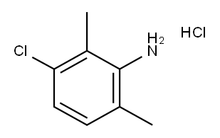 3-CHLORO-2,6-DIMETHYLANILINE HYDROCHLORIDE Structure
