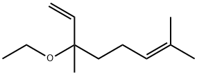 3-Ethoxy-3,7-dimethyl-1,6-octadiene Structure