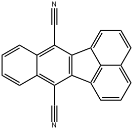 7,12-DICYANOBENZO[K]FLUORANTHENE Structure