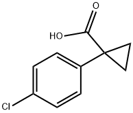 1-(4-CHLOROPHENYL)-1-CYCLOPROPANECARBOXYLIC ACID Structure