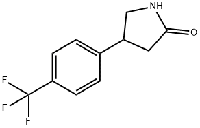 1-[4-(TRIFLUOROMETHYL)PHENYL]-2-PYRROLIDINONE Structure