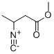 D,L-3-ISOCYANO-N-BUTYRIC ACID METHYL ESTER Structure