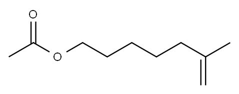 7-ACETOXY-2-METHYL-1-HEPTENE Structure