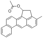 1-Acetoxy-3-methylcholanthrene Structure
