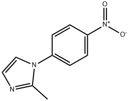 2-METHYL-1-(4-NITROPHENYL)-1H-IMIDAZOLE Structure