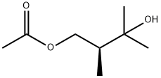 Acetic acid 3-hydroxy-2,3-dimethyl-butyl ester Structure