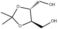 (-)-2,3-O-Isopropylidene-D-threitol Structure
