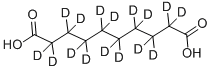 1,10-DECANEDIOIC-D16 ACID Structure