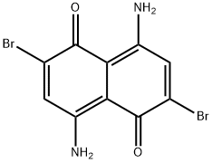 4,8-diamino-2,6-dibromo-1,5-naphthoquinone Structure